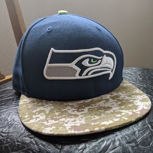 Seattle Seahawks Salute To Service Hat 